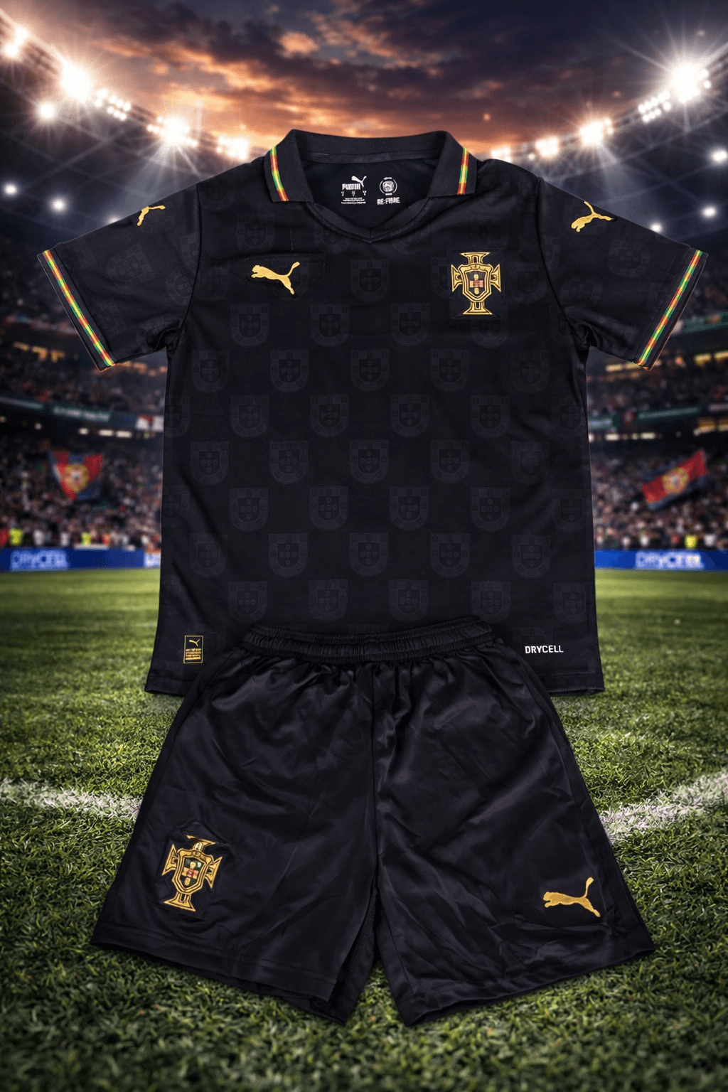 Uniforme Portugal Puma – Edición Negra