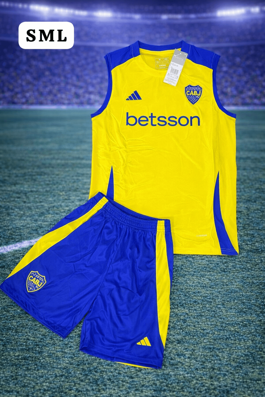 Conjunto Retro Europeo Boca Juniors – Adulto