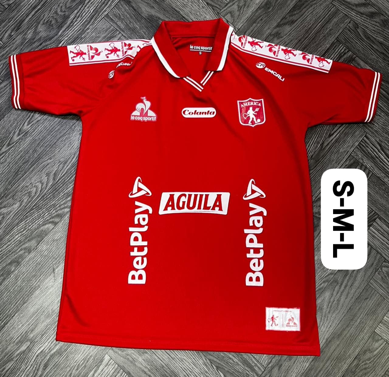 Camiseta Retro América de Cali Clásica